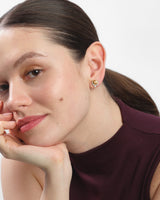 Sunburst Birthstone Earrings
