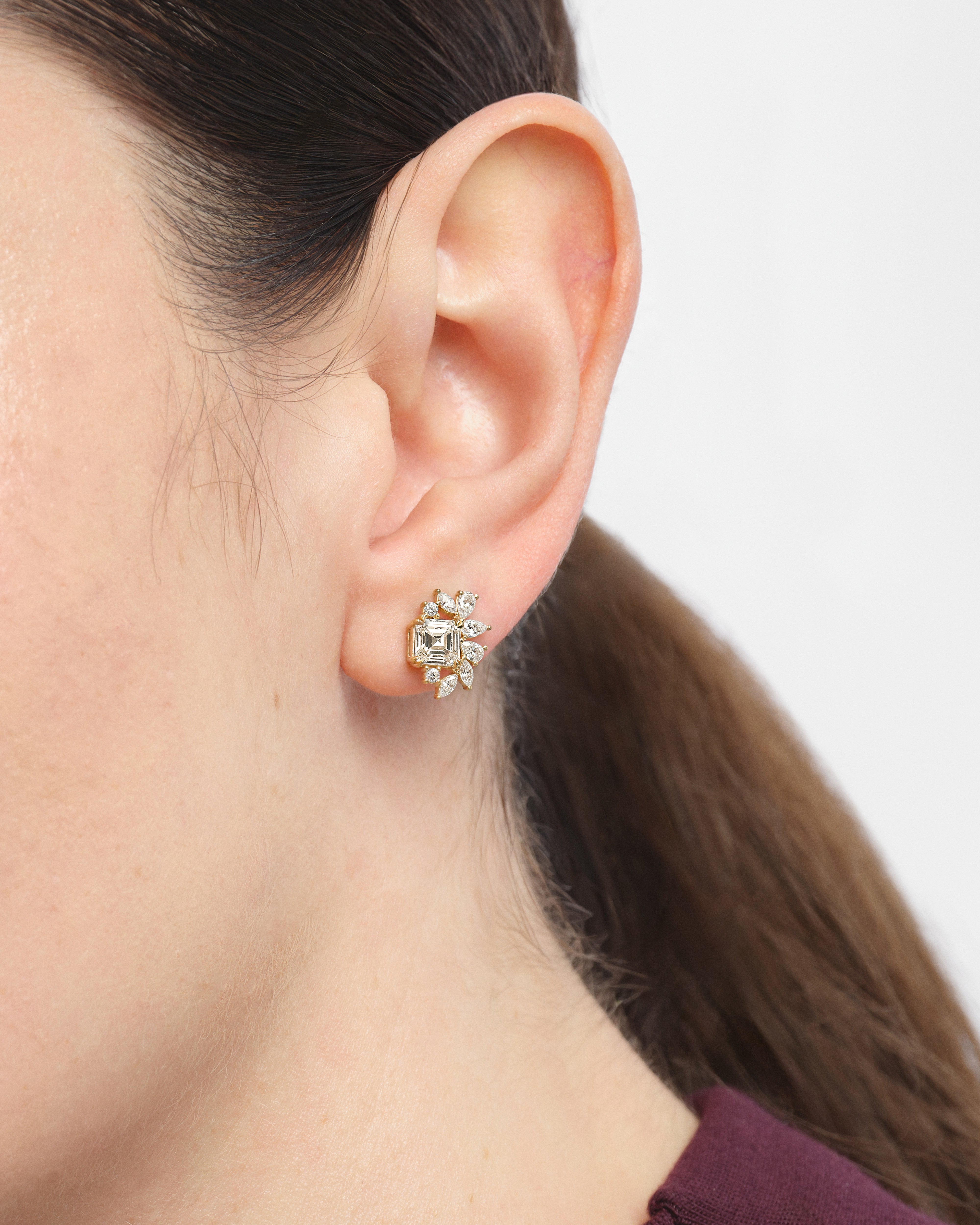 Cluster Earrings