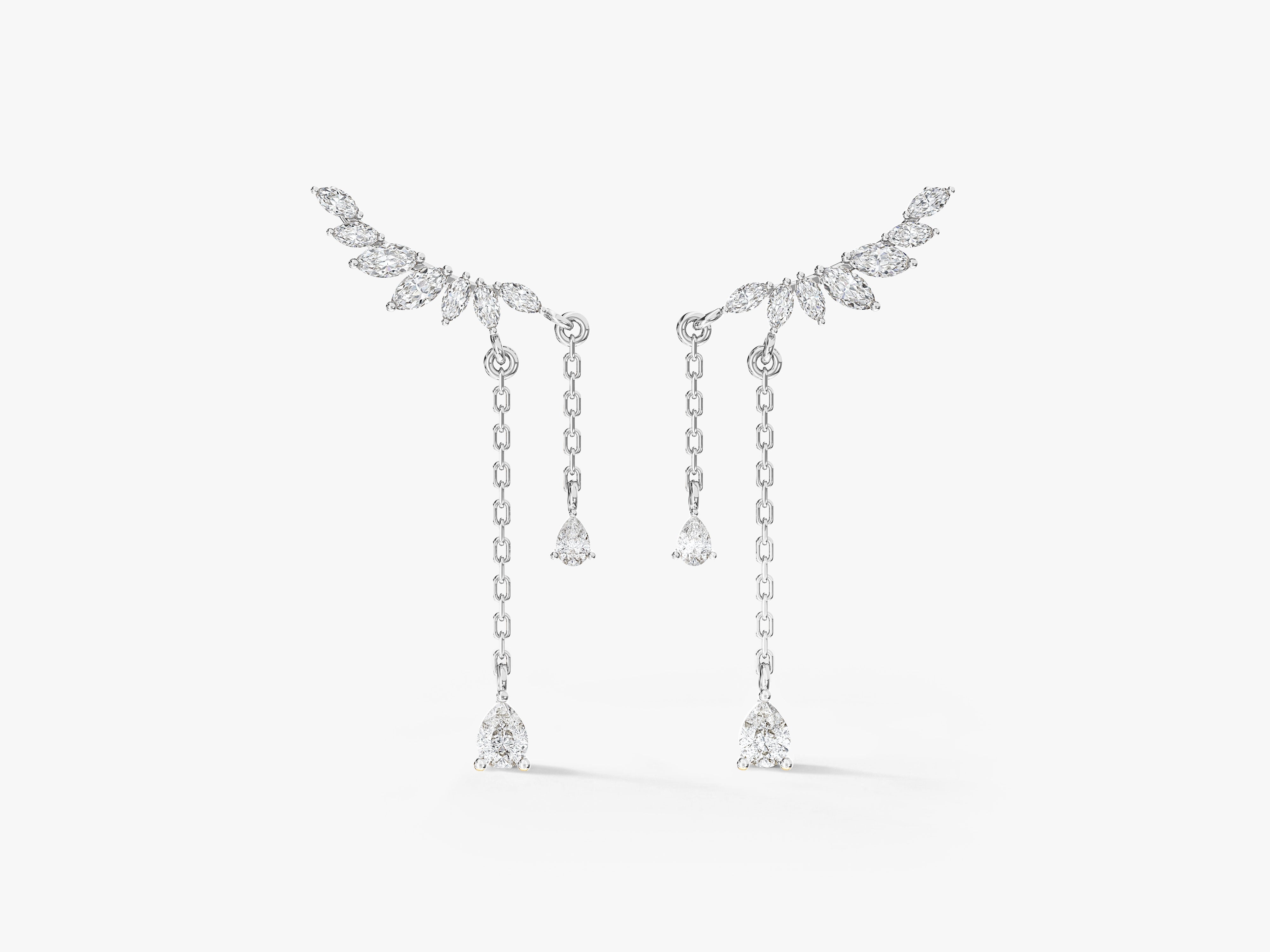 Wings Drop Earrings