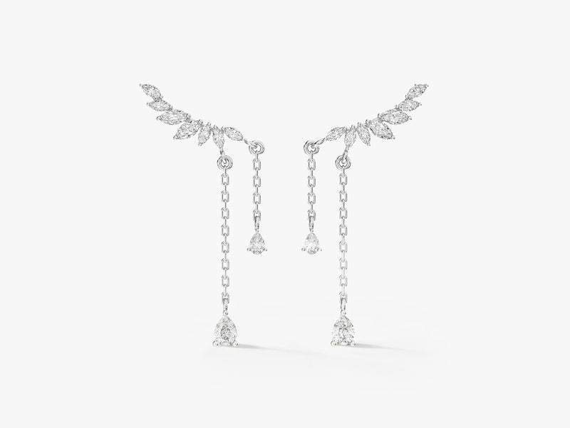 Wings Drop Earrings