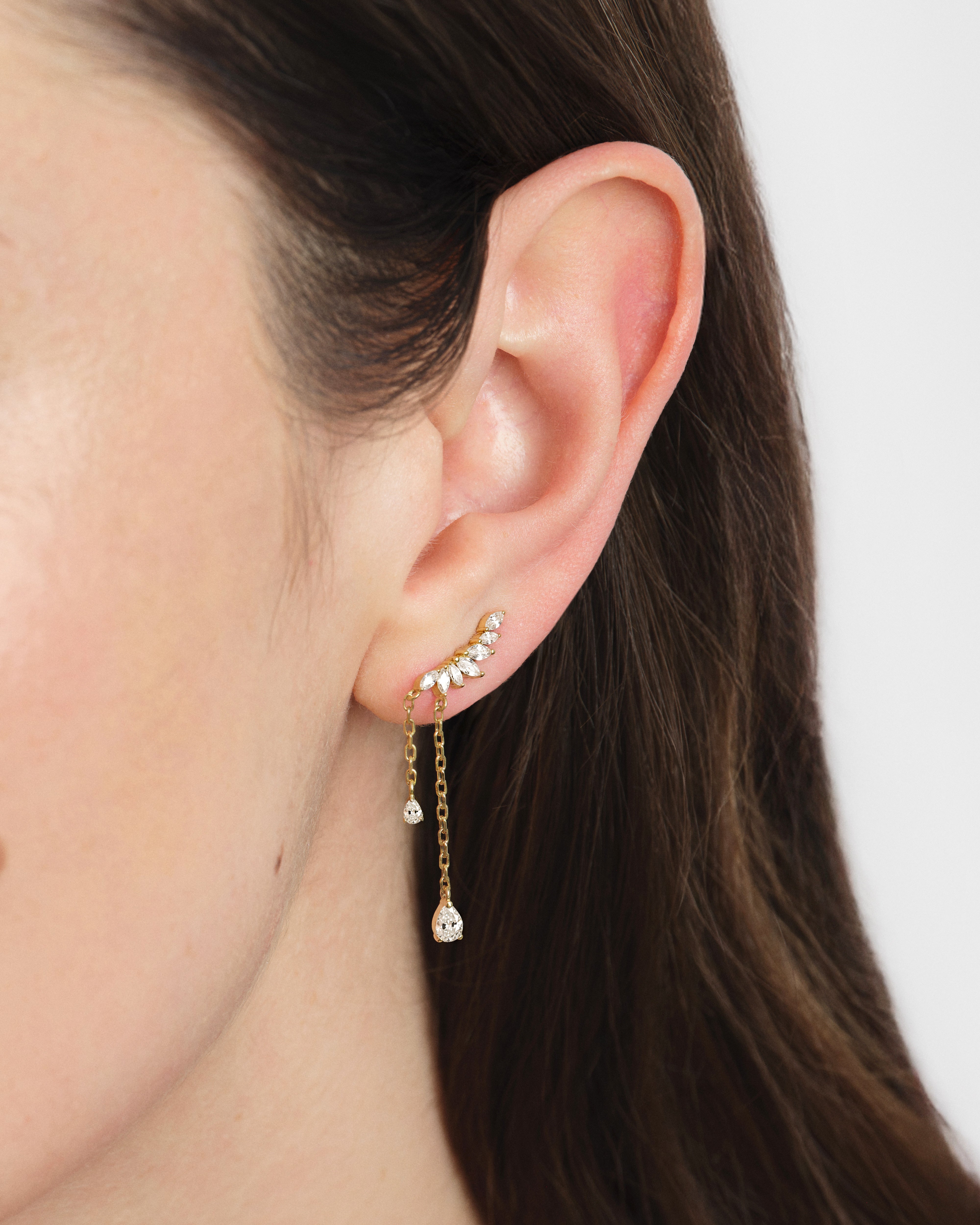 Wings Drop Earrings