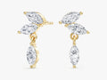 Marquise Stone Drop Earrings
