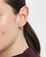 Pave Hoop Earrings