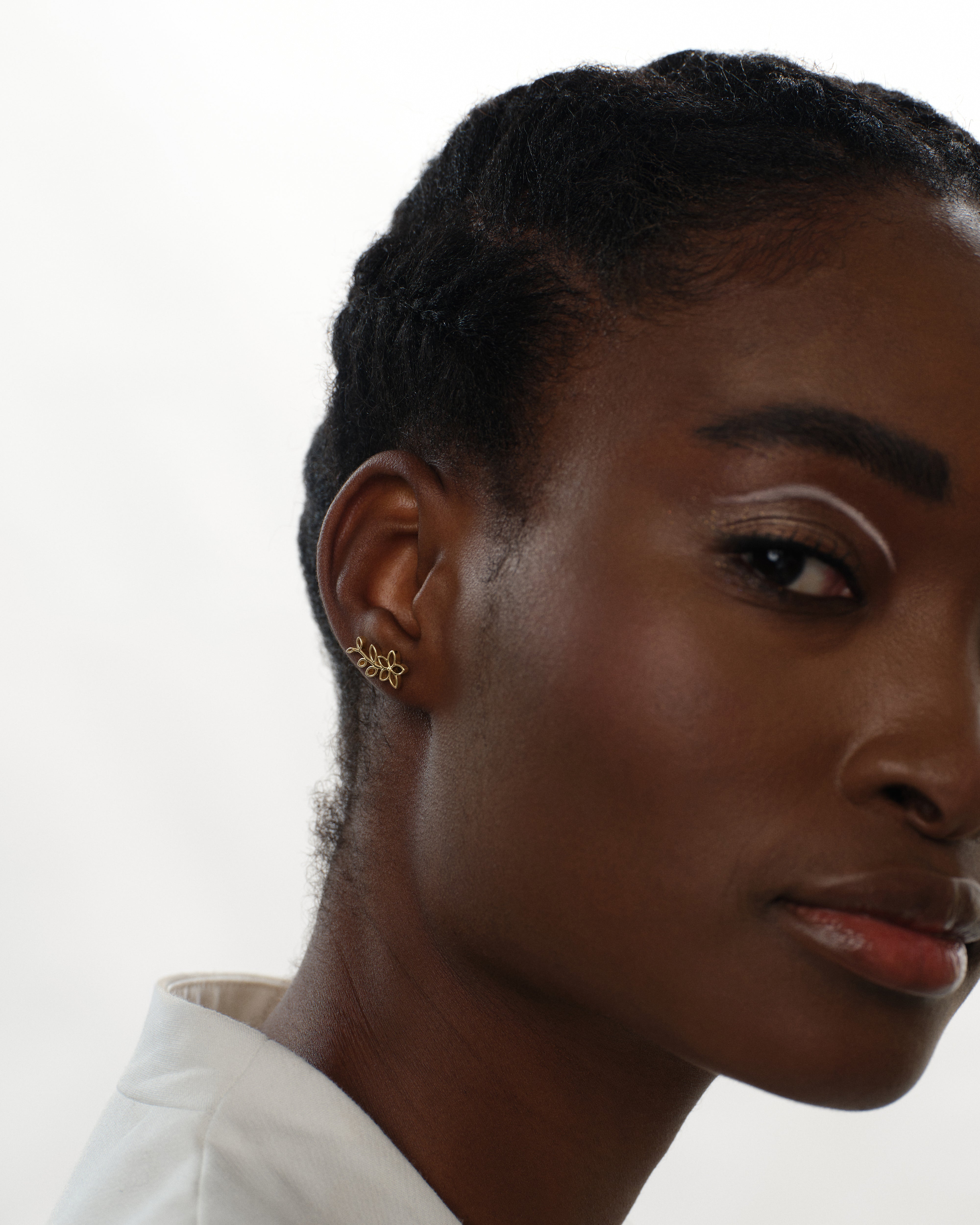 Floral Climber Earrings