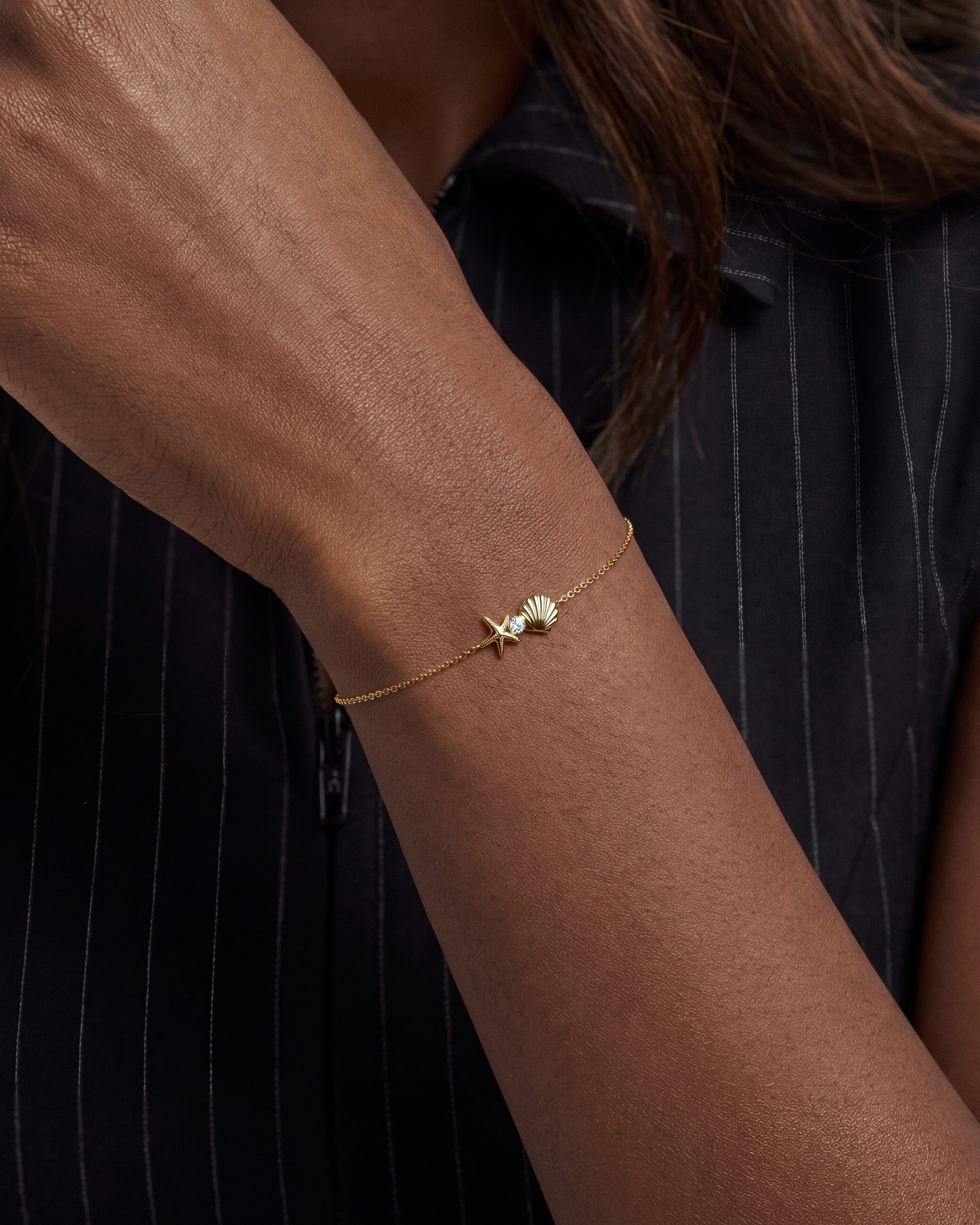 Starfish & Shell Bracelet