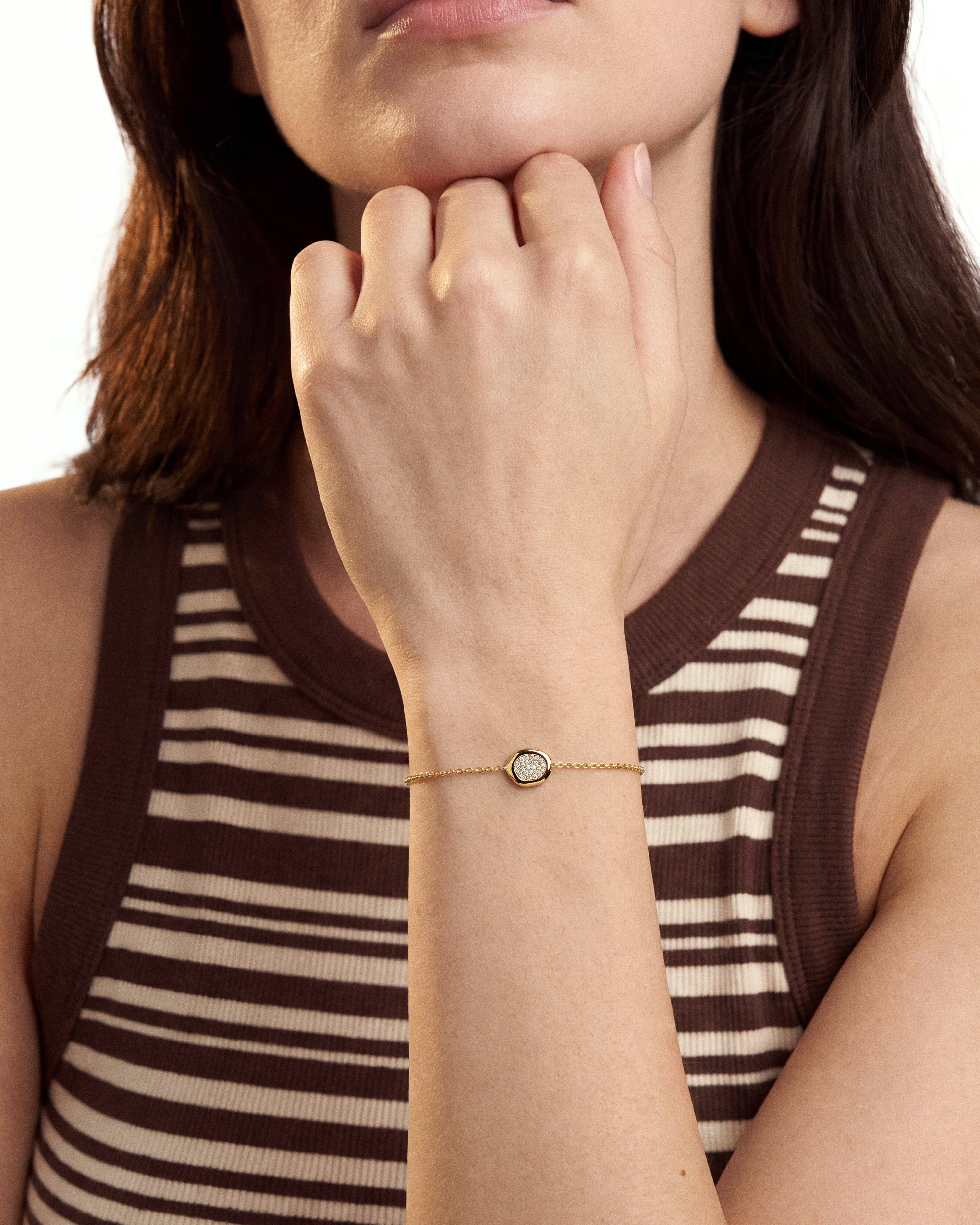 Pebble Pave Bracelet