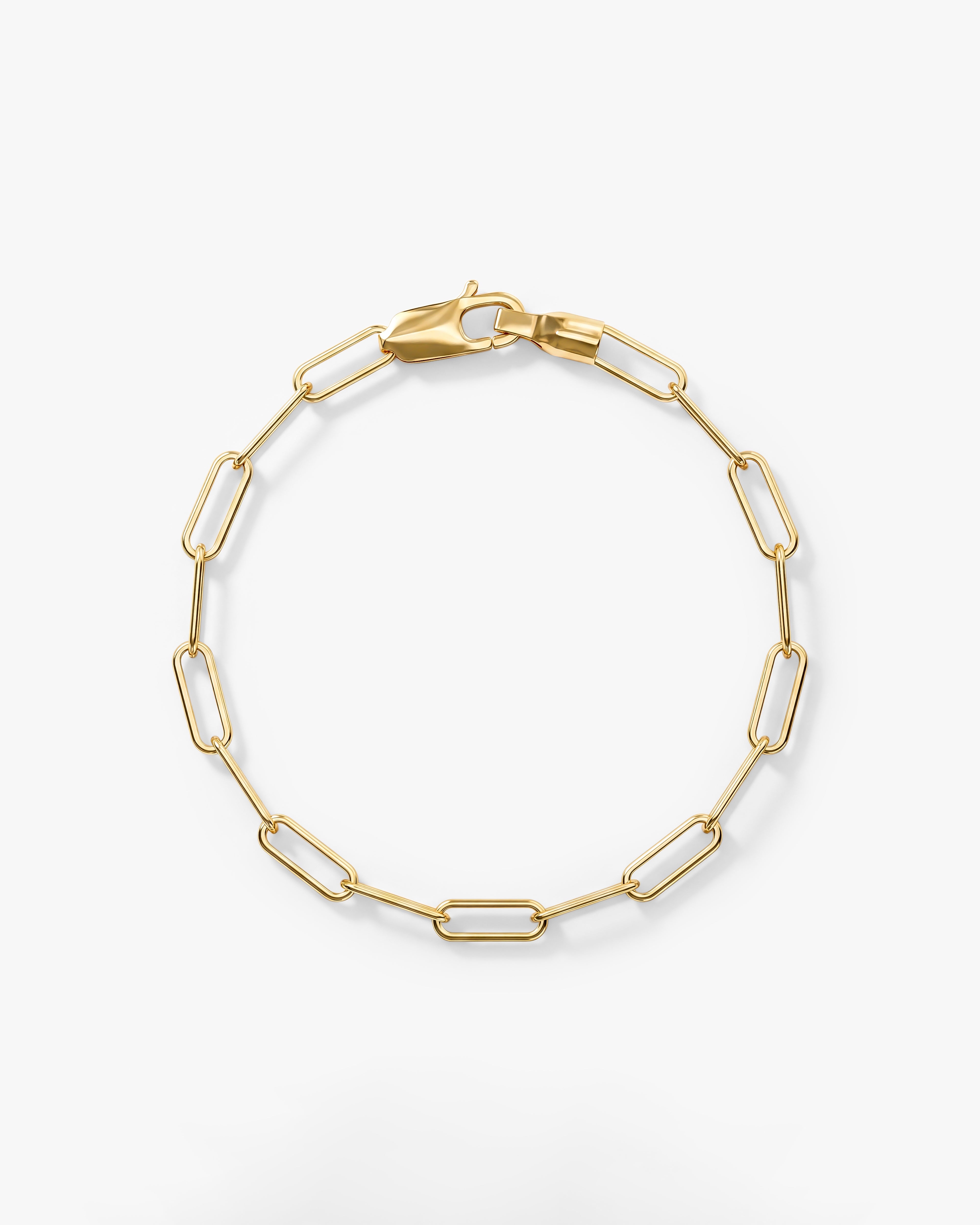 Paperclip Chain Bracelet