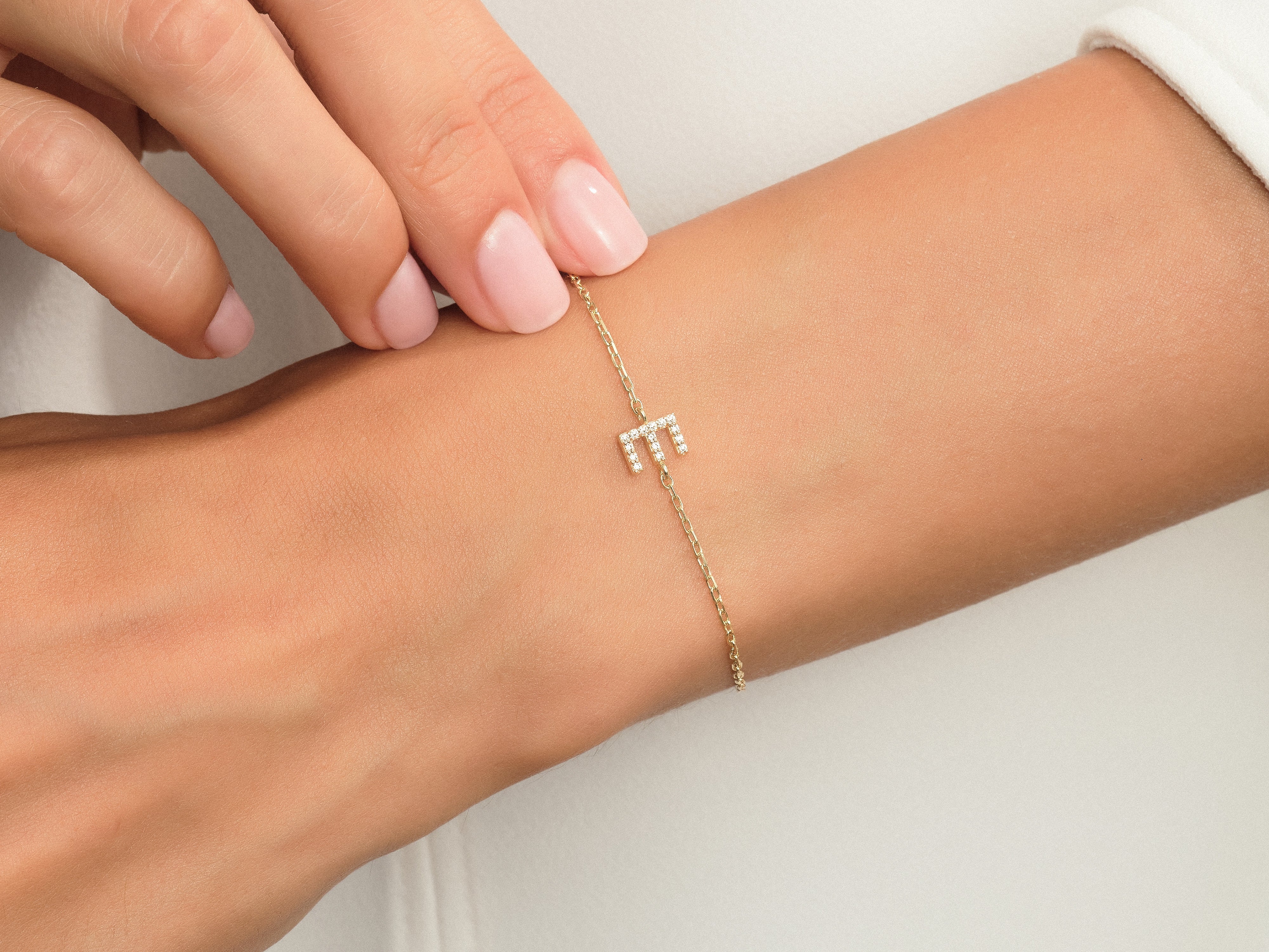 Initial Letter Bracelet