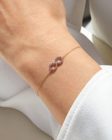 Infinity Birthstone Bracelet