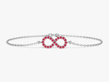 Infinity Birthstone Bracelet