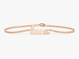 Cuban Chain Name Bracelet