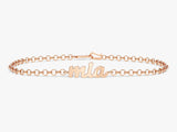 Rolo Chain Name Bracelet