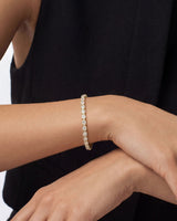 Oval Cut Diamond Tennis Bracelet