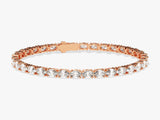 Oval Cut Moissanite Tennis Bracelet