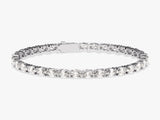 Oval Cut Lab Diamond Tennis Bracelet
