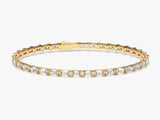Emerald Cut Moissanite Tennis Bracelet
