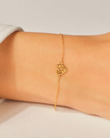 Heart Shaped Leaf Bracelet