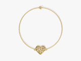 Heart Shaped Leaf Bracelet