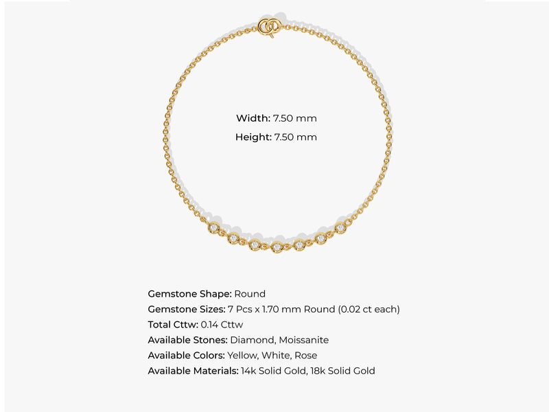 Multi Bezel Bracelet