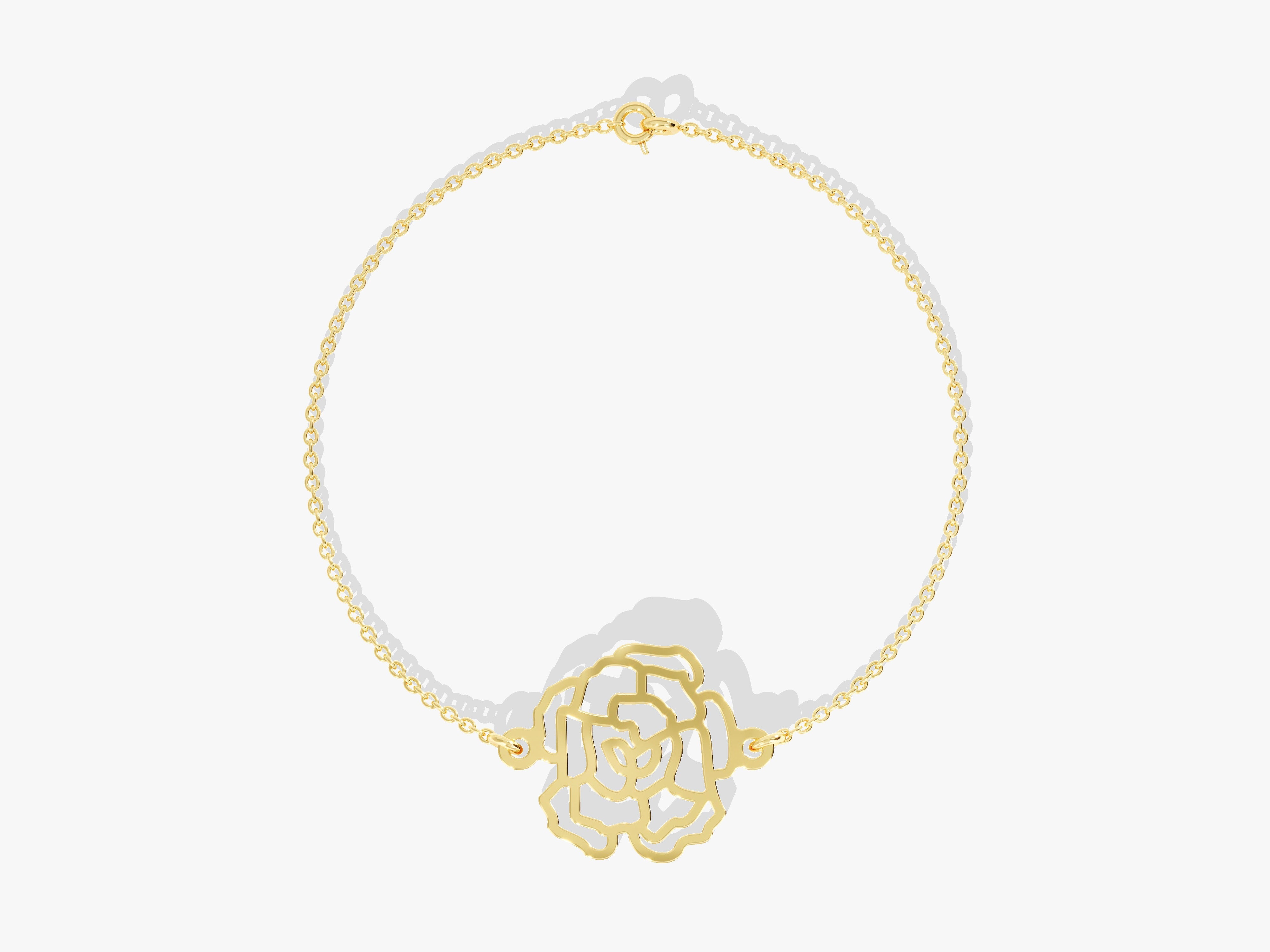 Plain Birthflower Bracelet