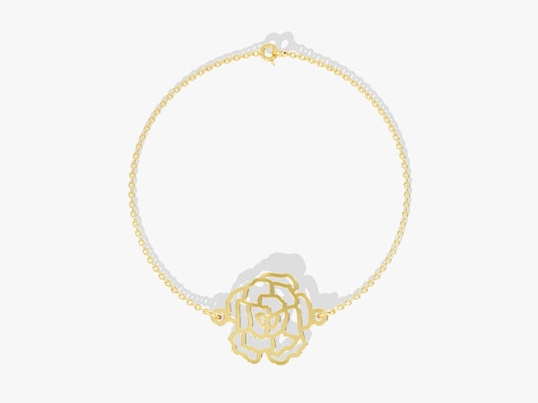 Plain Birthflower Bracelet