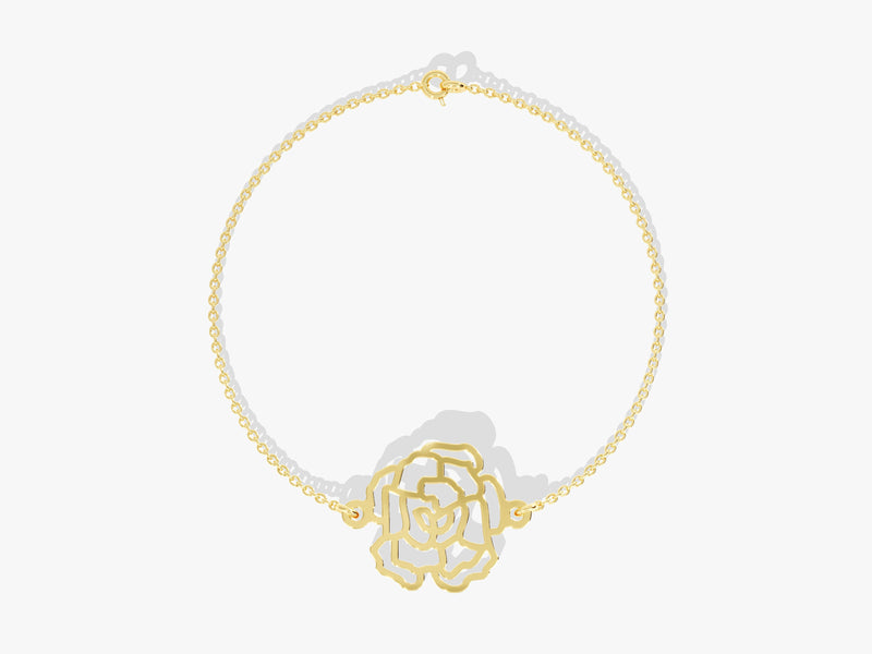 Plain Birthflower Bracelet