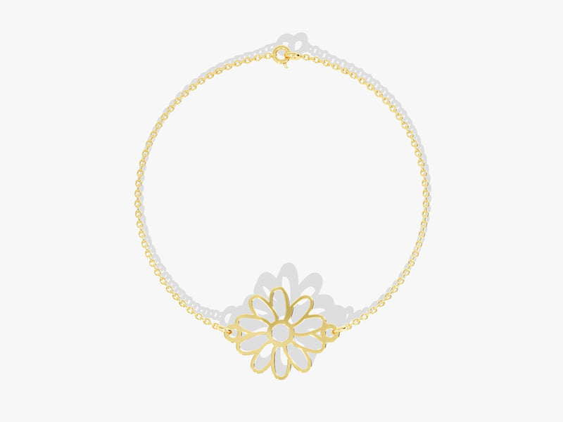 Plain Birthflower Bracelet