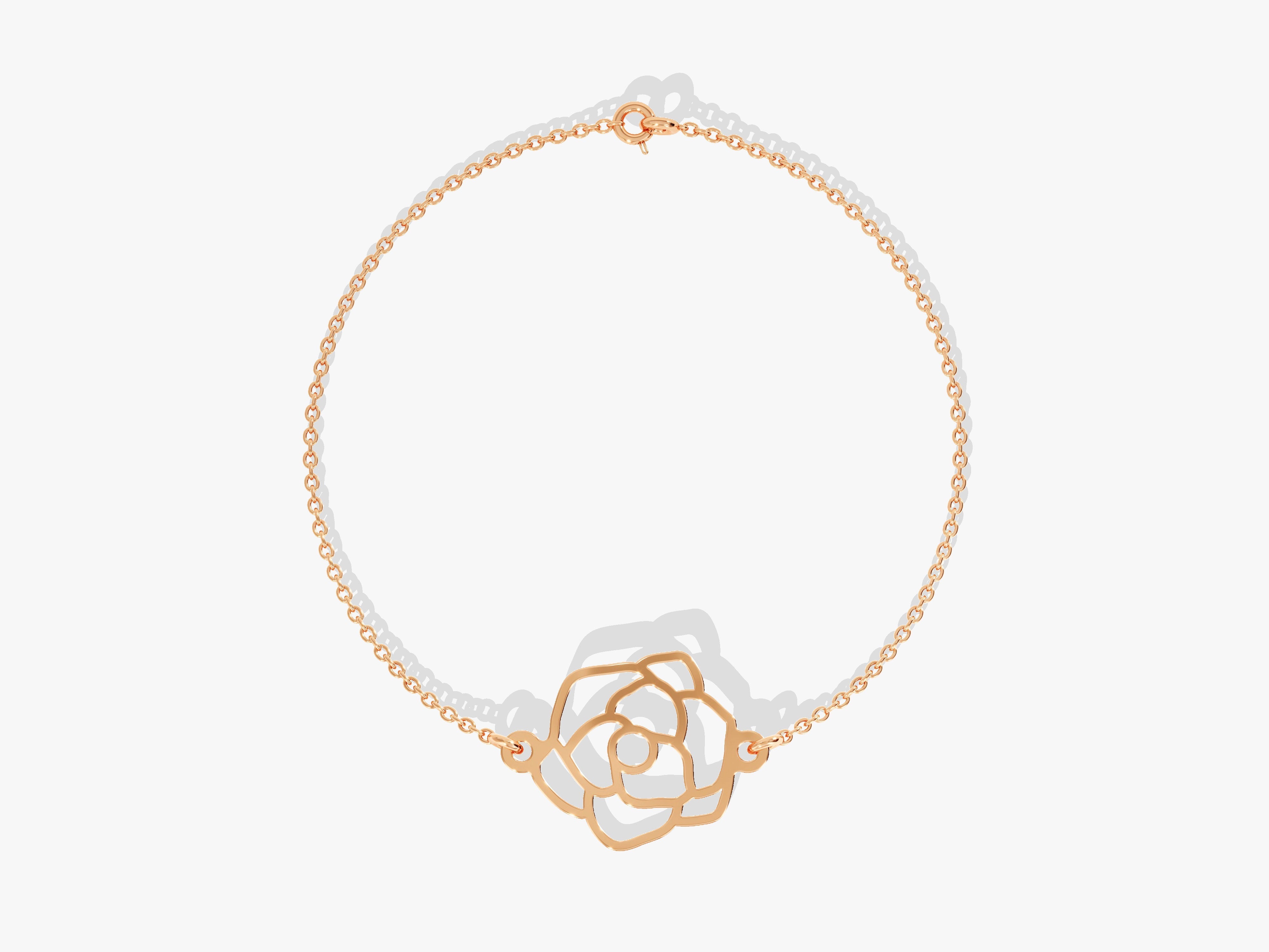 Plain Birthflower Bracelet