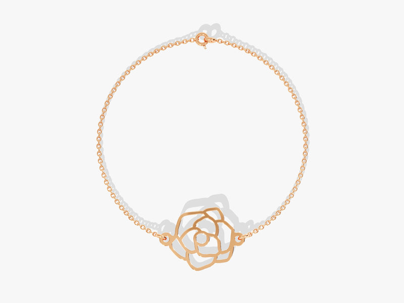 Plain Birthflower Bracelet