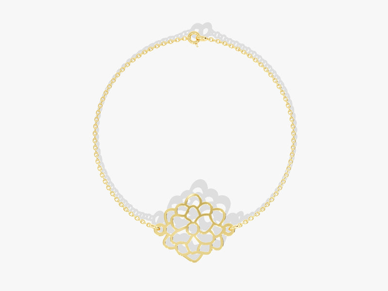 Plain Birthflower Bracelet