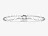 Bubble Initial Bracelet