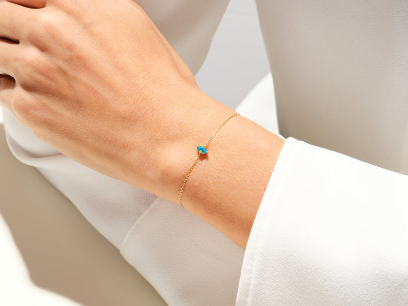 Oval Cut Multi-Stone Birthstone Bracelet