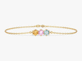 Round-Cut Multi-Stone Birthstone Family Bracelet