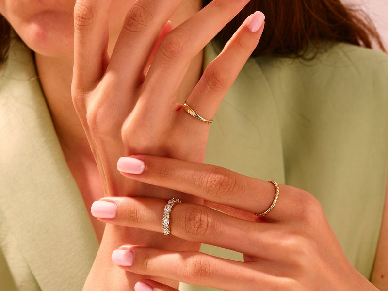 Thin Band Signet Ring