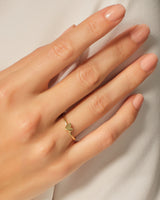 Mini Plain Heart Ring