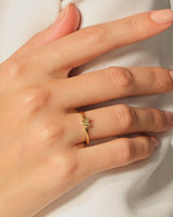 Mini Plain Heart Ring