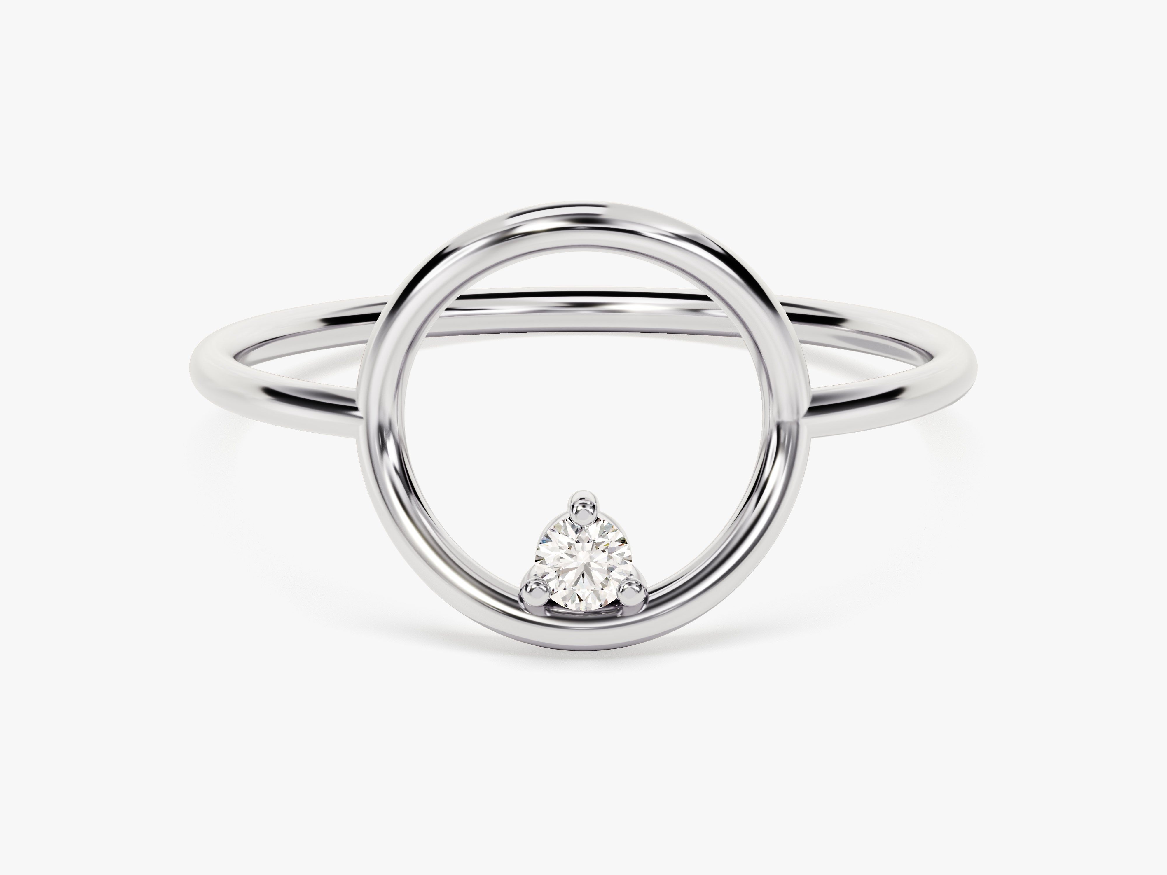 Open Circle Ring
