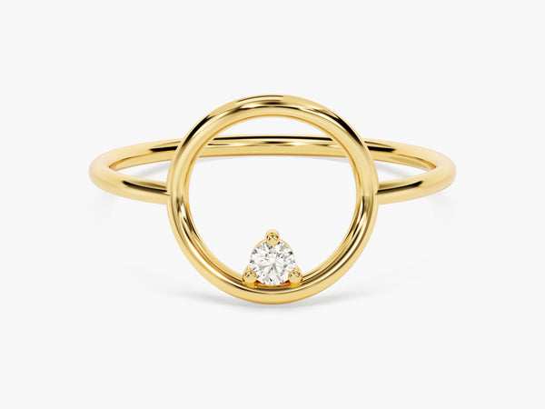Open Circle Ring