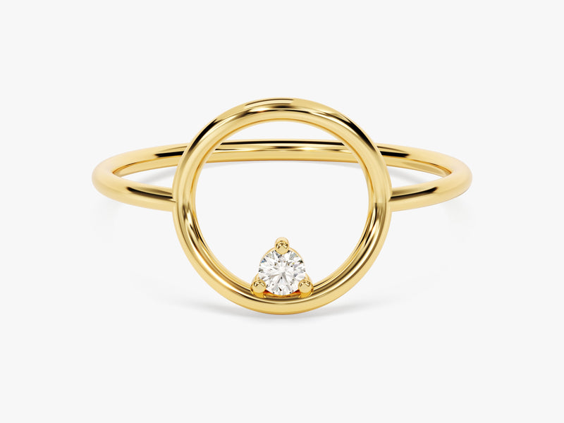 Open Circle Ring
