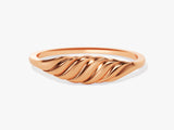 Wave Signet Ring