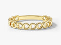 Half Eternity Heart Ring
