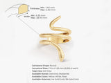 Bold Snake Ring