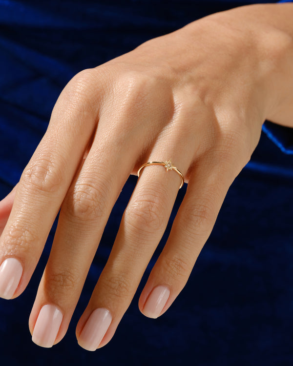 Gold Stackable Rings Collection | Eternate