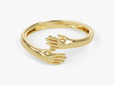 Hugging Hand Ring