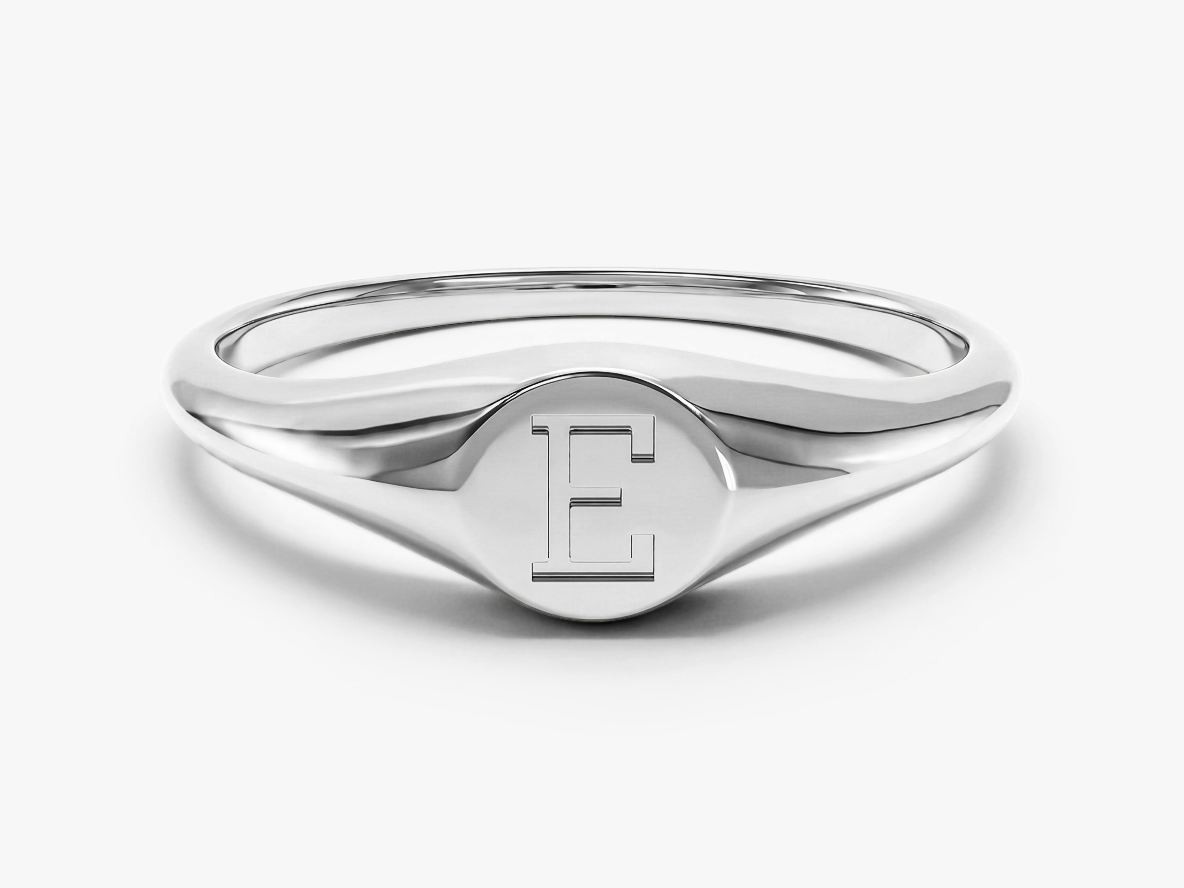 Round Signet Ring