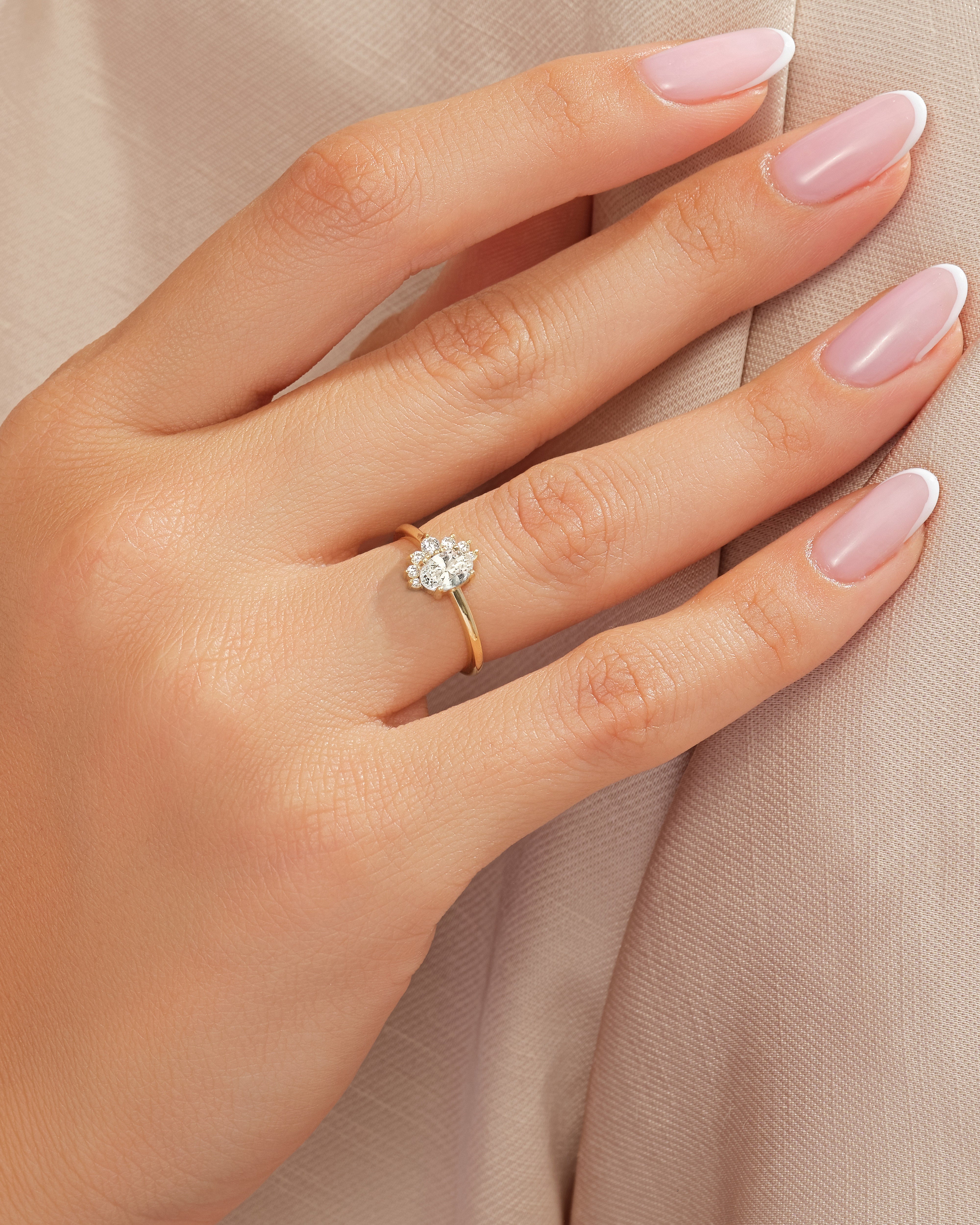 Cluster Accent Promise Ring