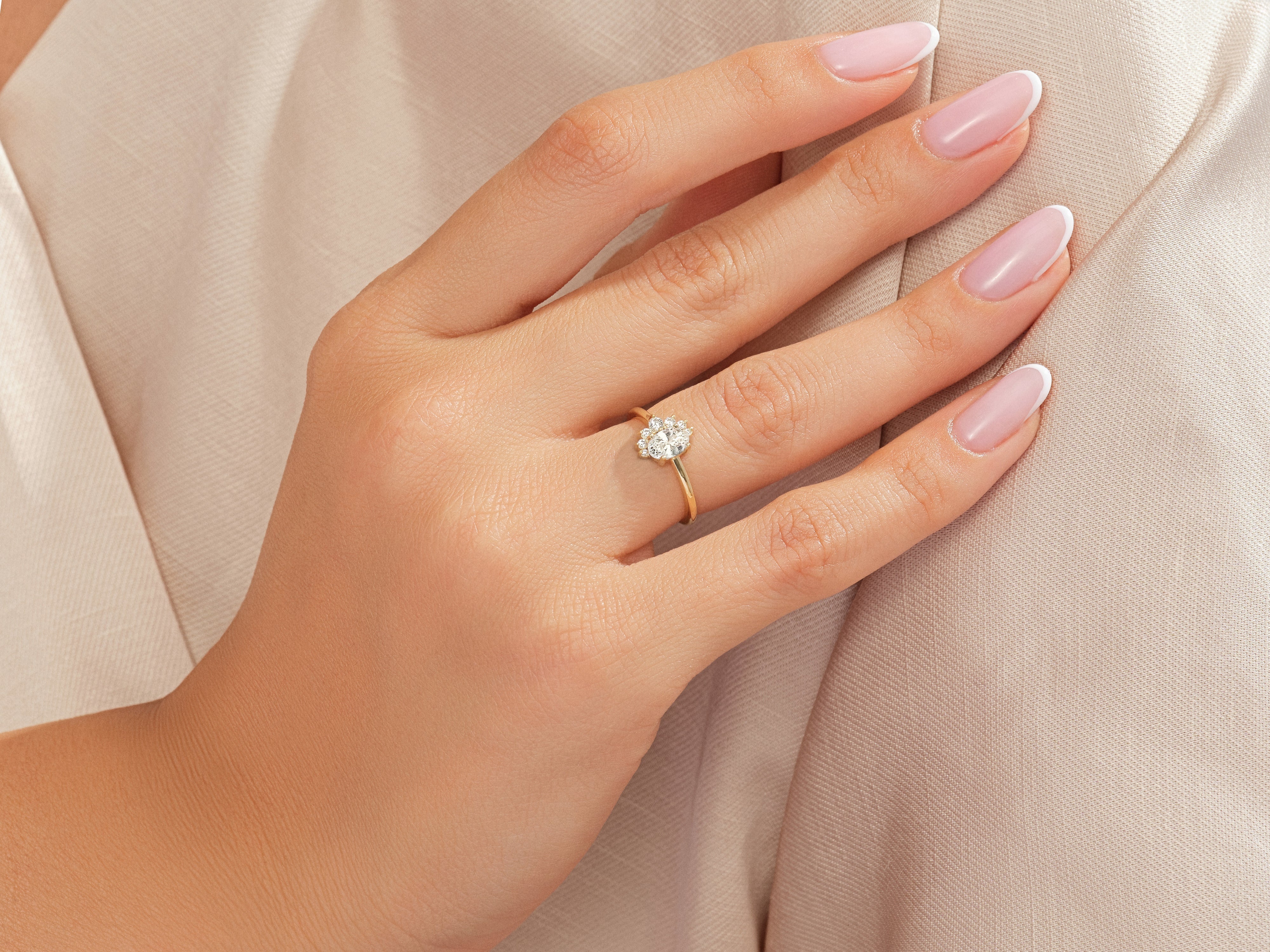 Cluster Accent Promise Ring
