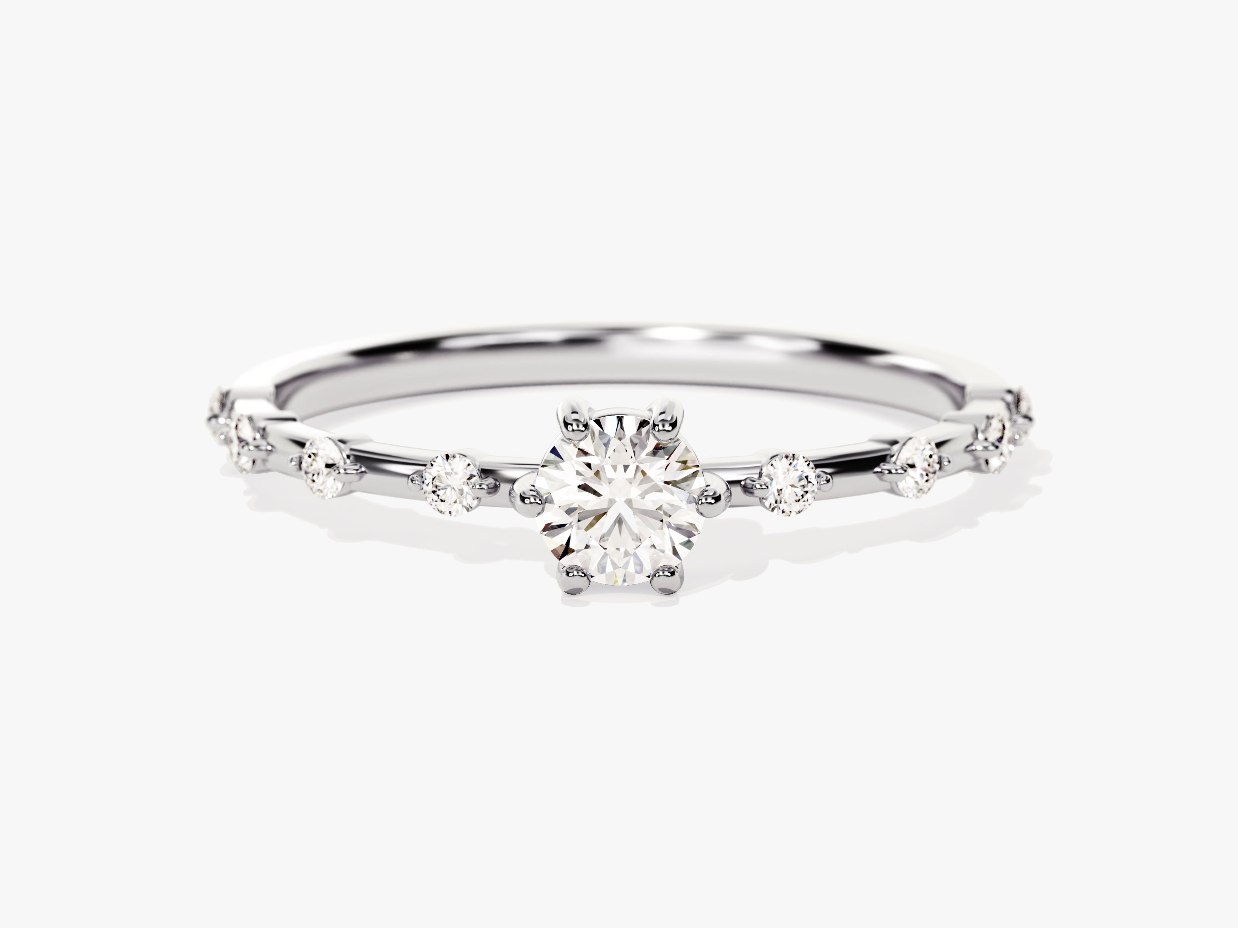 Half Eternity Distance Ring