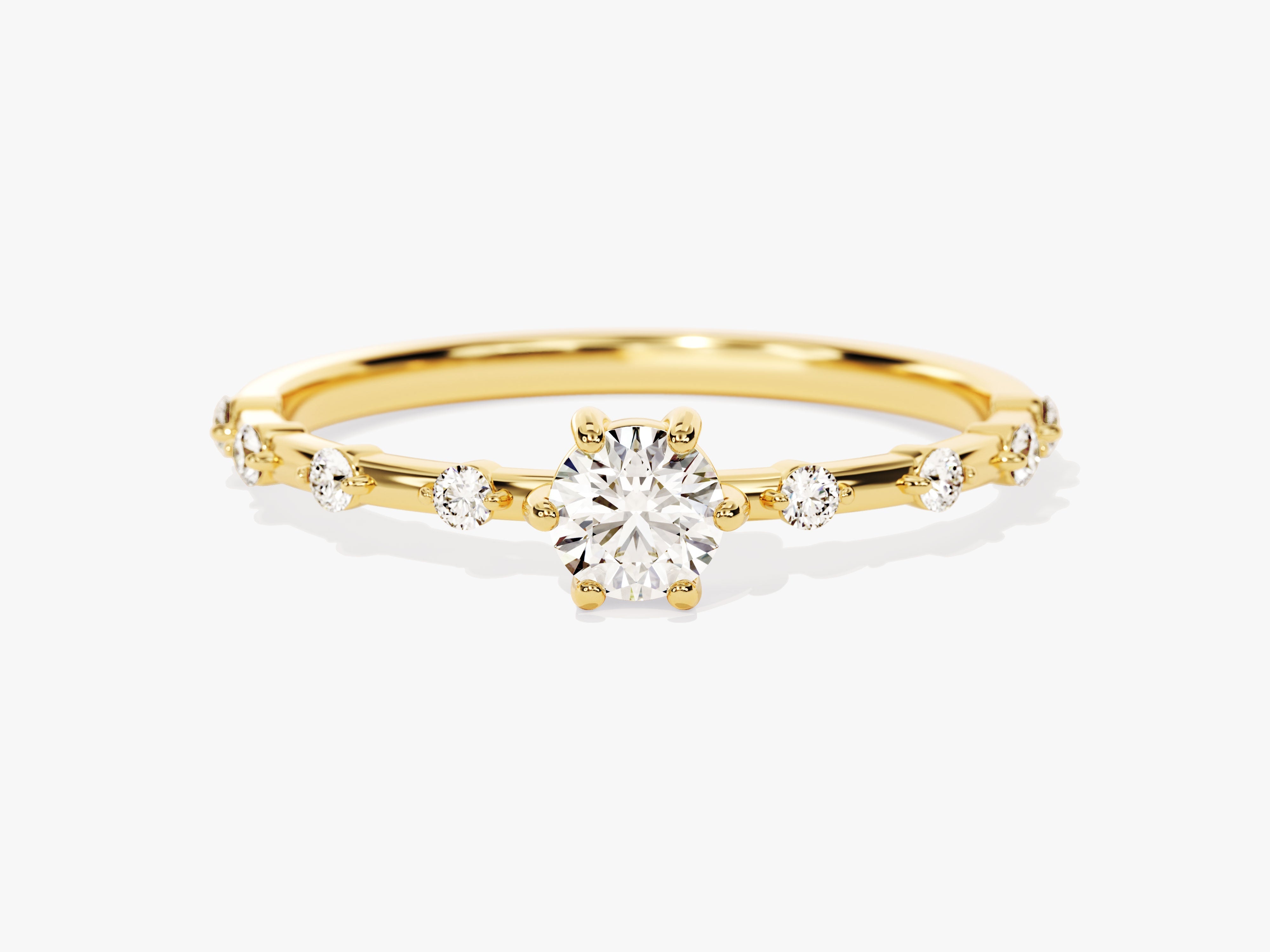 Half Eternity Distance Ring