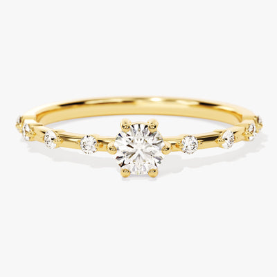 Half Eternity Distance Ring
